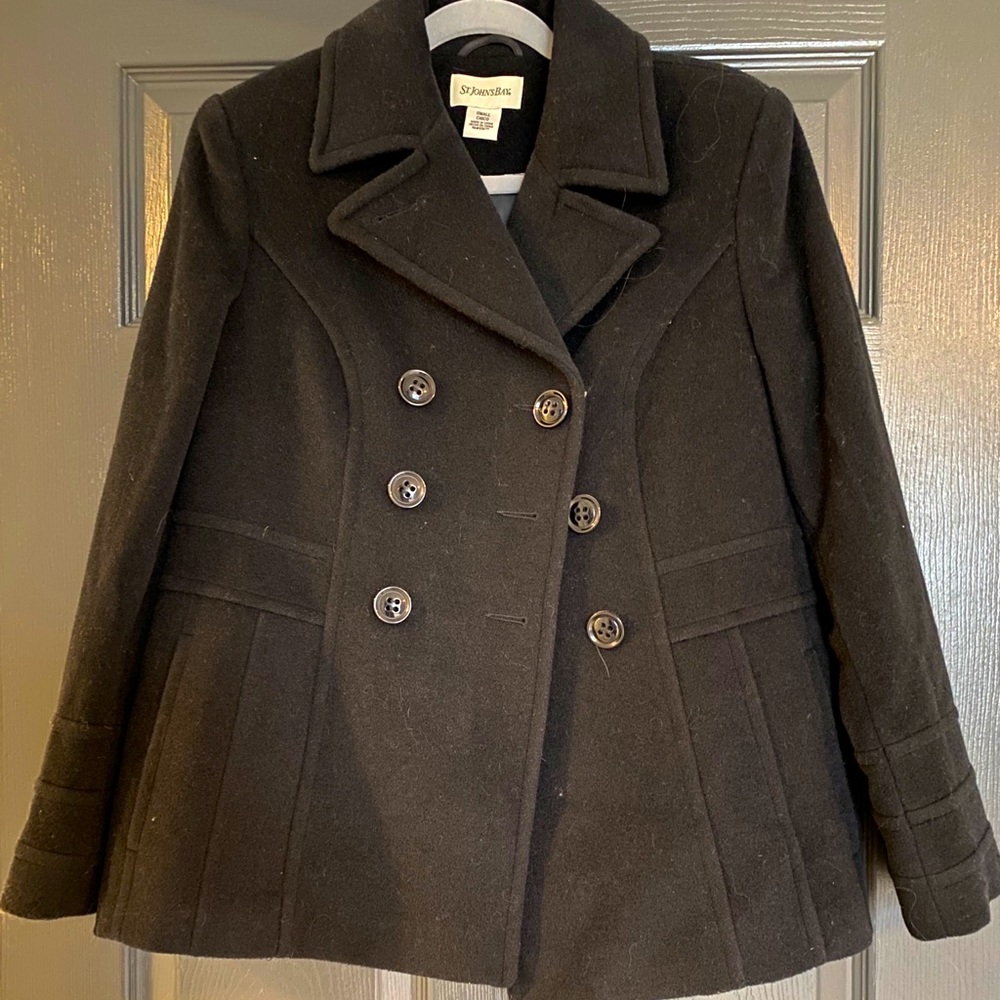 Black Pea Coat